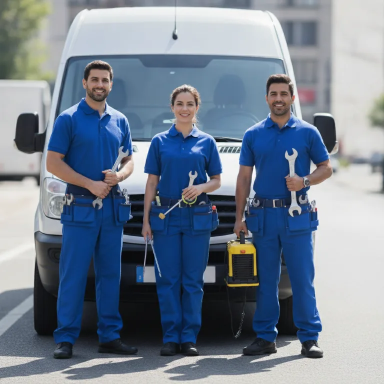 Industriewäscherei Team in Fulda